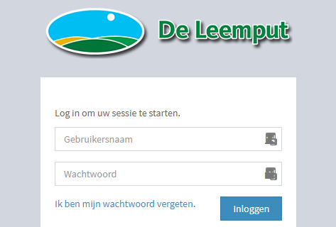 Webapplicatie de Leemput